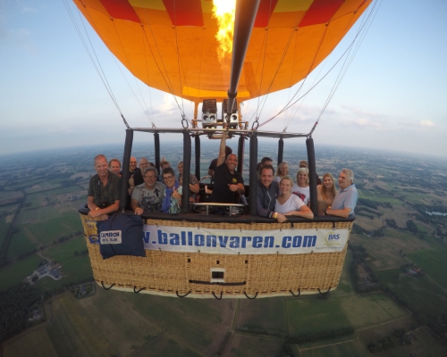 Ballonvaart vanaf De Bleek in Doetinchem naar Harreveld